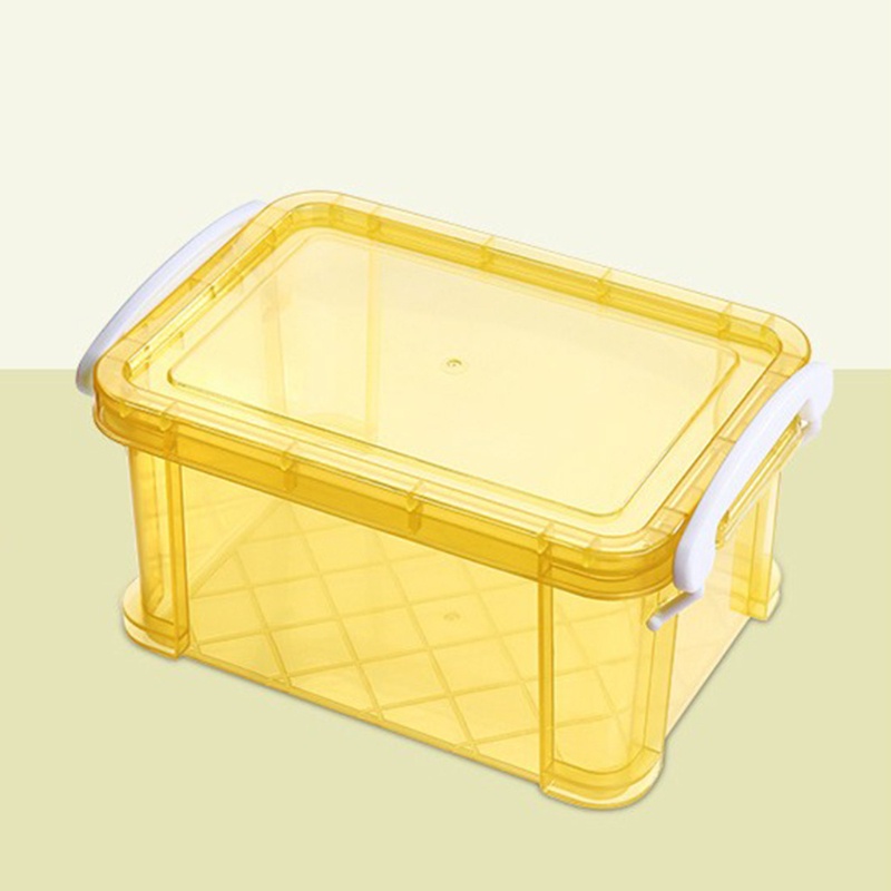 Hộp Đựng Thẻ Ghi Chú Để Bàn Trong Suốt Tiện Dụng