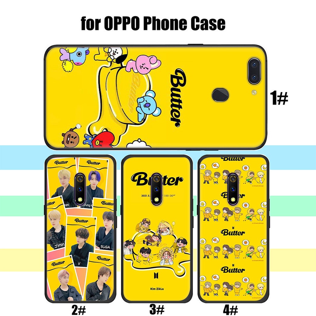 Ốp Điện Thoại Hình BTS Esthetic 45JBB Cho OPPO A91 F15 A93 A92 A72 A52 A12 A12E A15 A15S A54 A94 A95 4G 5G