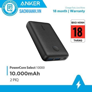 Pin Dự Phòng Anker PowerCore Select 10000 - A1223
