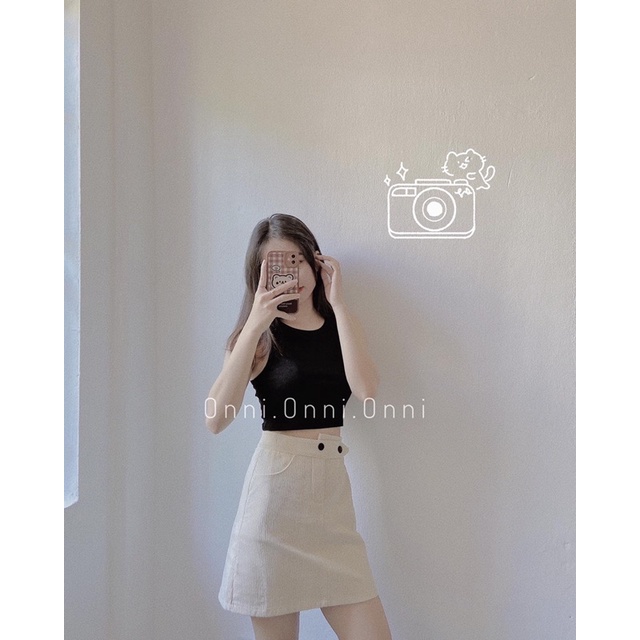 Áo Croptop Ba Lỗ ( Ảnh Thật Tự Shop Chụp )