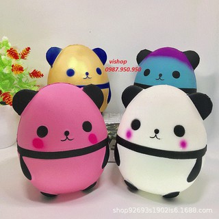đồ chơi squishy gấu trúc