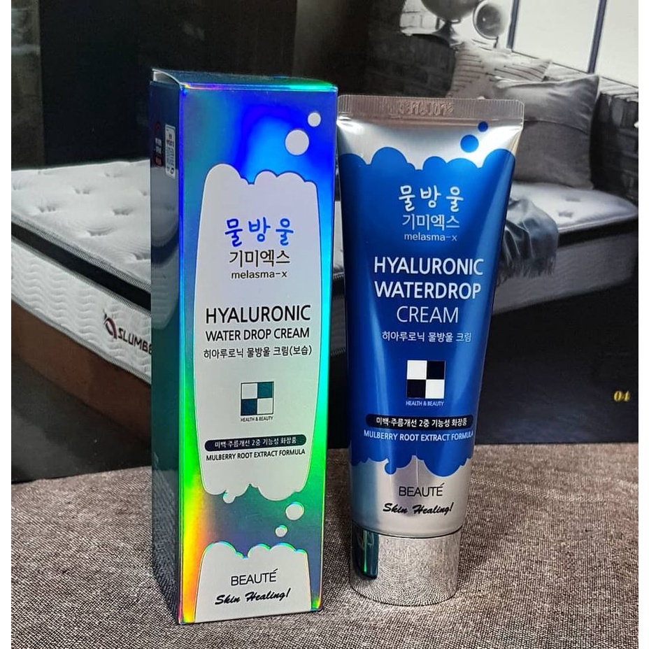 Kem Dưỡng Ẩm MELASMA X Hyaluronic Water Drop Cream 80ml