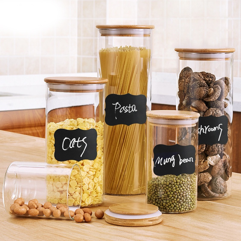 Miếng Dán Ghi Chú Mini Màu Đen Đa Năng Tiện Dụng Cho Nhà Bếp/ Văn Phòng