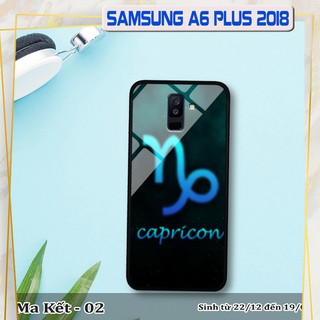 Ốp lưng kính 3d samsung a6 plus 2018- hình cung hoàng đạo