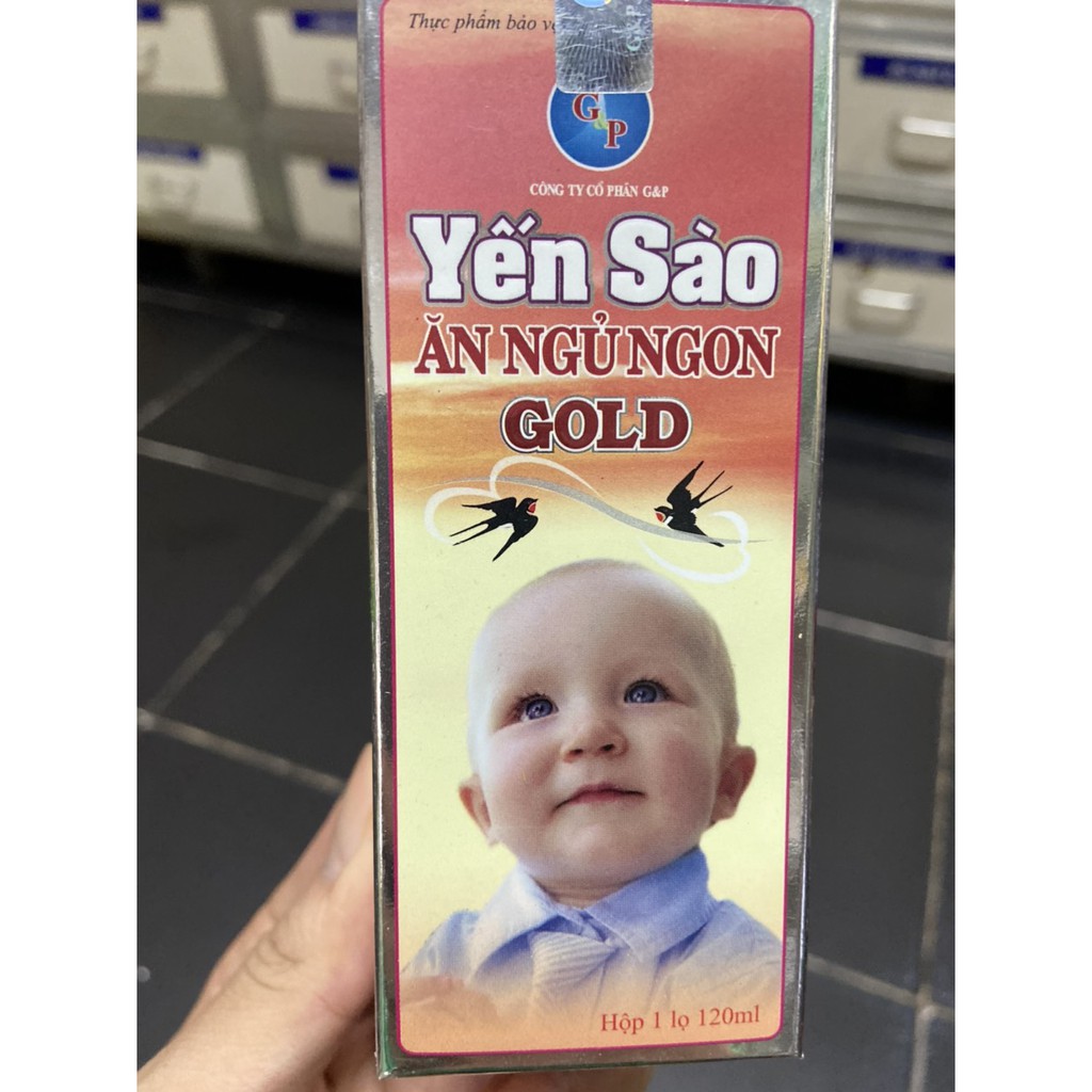 Yến sào ăn ngủ ngon gold Gp- Trẻ tiêu hóa kém, chậm hấp thu dinh dưỡng, biếng ăn, trẻ chậm lớn,ngủ kém, còi cọc,gầy yếu