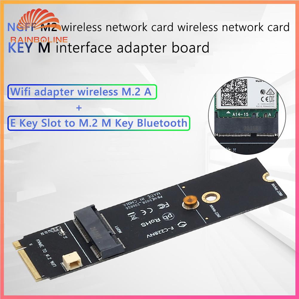 Thẻ Wifi Bluetooth M.2 M Key To M2 A + E Cho Ax200 9260ac | BigBuy360 - bigbuy360.vn