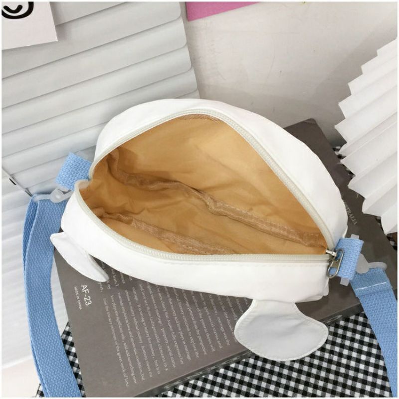 Túi Đeo Chéo Vải Canvas Mini Sanrio Cinnamoroll