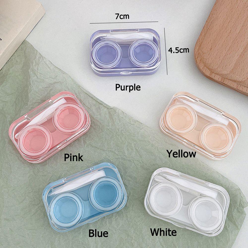 Hộp Đựng Kính Áp Tròng Mini Bằng Cao Su Tiện Dụng