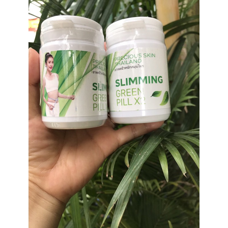 Thảo Mộc Giảm Cân Slimming Green Pill X2