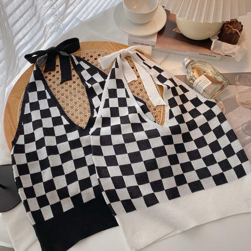 Áo Yếm Nữ Kẻ Caro Phiên Bản Hàn Quốc Siêu Hot Siêu Mỏng