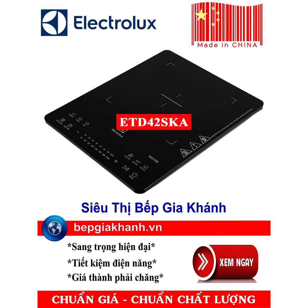 Bếp từ đơn Electrolux ETD42SKA sản xuất Trung Quốc