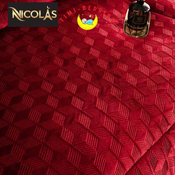 Chăn lông cừu pháp NICOLAS mẫu mới 2022 chính hãng, nhập khẩu kích thước 200 x 230 cm, nặng 4,5kg - Timibedding