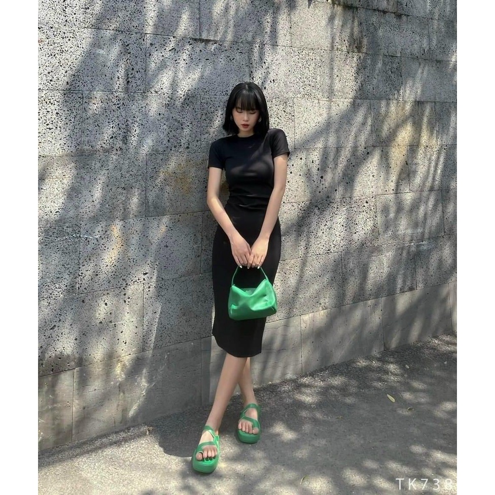 Đầm Body Thun Crocus Dress - D738