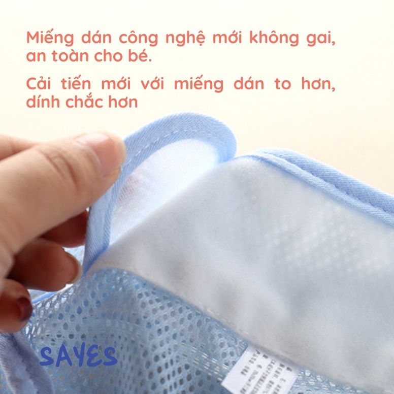 CÓ SẴN  Tả dán, bỉm vải lưới thoáng mát cho bé sơ sinh