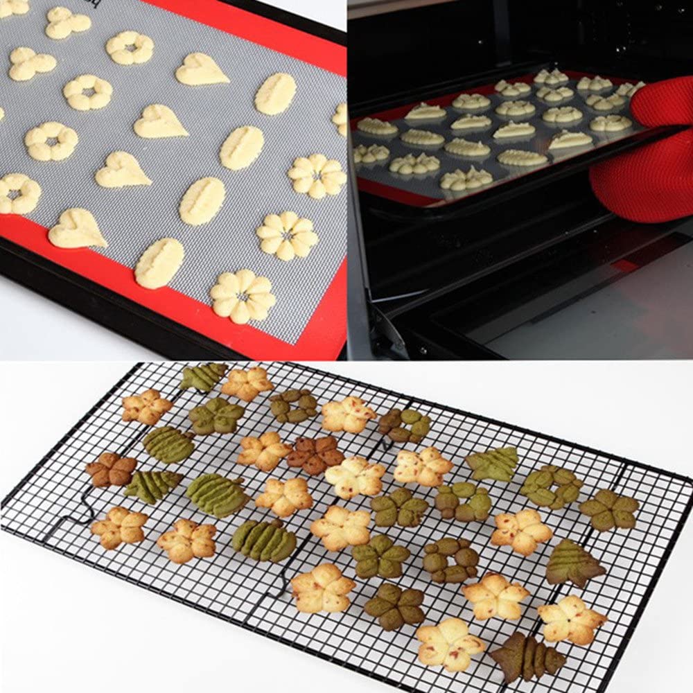 Set Ống Nhấn ANAEAT Tạo Hình Bánh Quy + 12 Khuôn Hoa + 6 Đầu Phun