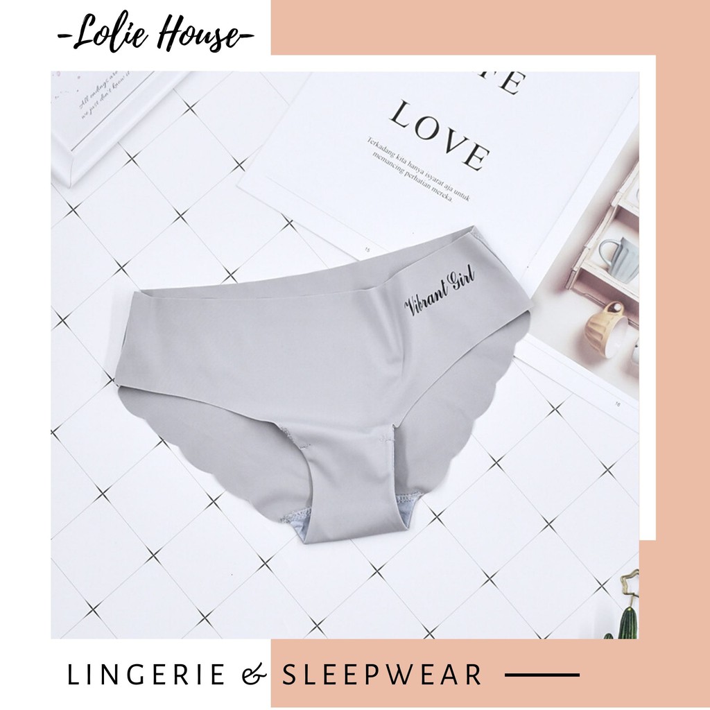 [Mã WASTDEP giảm 5K đơn bất kì] Quần lót nữ su đúc cotton không viền không đường may viền lượn sóng LOLIE HOUSE - QL4 | BigBuy360 - bigbuy360.vn