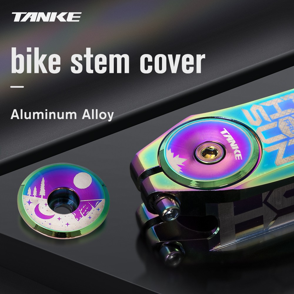 Nắp thân trục xe đạp leo núi TANKE siêu nhẹ 5.2g kèm ốc vít 28.6cm bằng hợp kim nhôm