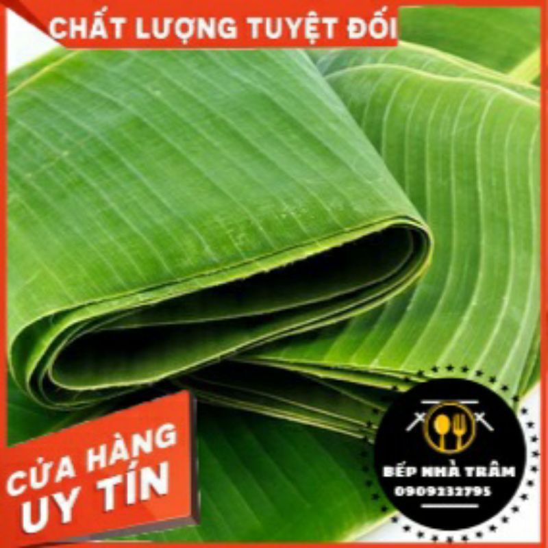 1kg Lá chuối gói bánh hỏa tốc grab/ now quận 10 HCM