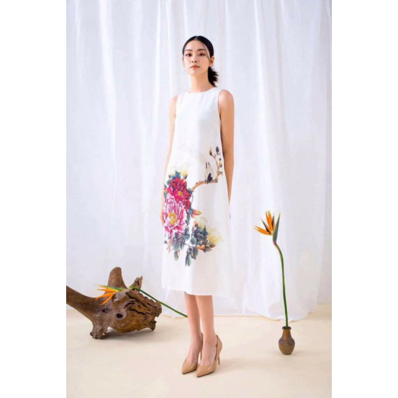 ĐẦM LỤA DÁNG SUÔNG XECOP