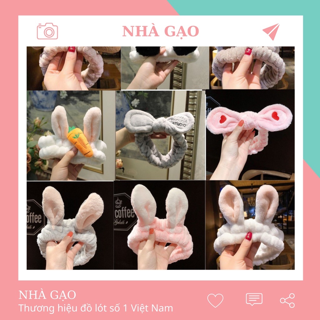 Băng Đô Tóc Thiết Kế Kiểu Dễ Thương Phong Cách Hàn Quốc