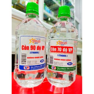 Dung dịch cồn y tế 70 và 90 độ