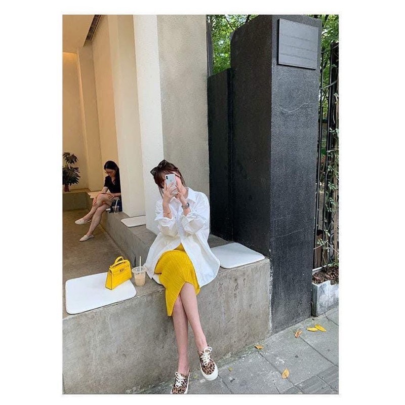 (Hàng sẵn + Có ảnh thật) Chân váy xếp ly 4 màu | BigBuy360 - bigbuy360.vn