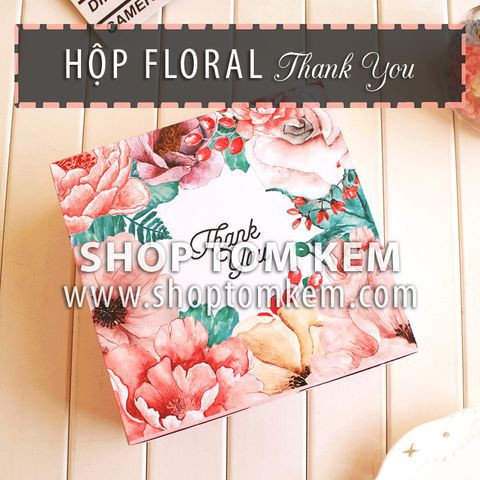 HỘP FLORAL THANK YOU 3 | BigBuy360 - bigbuy360.vn