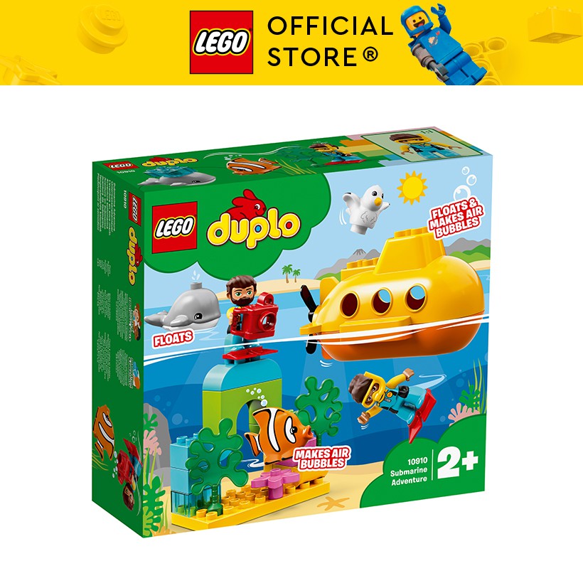 LEGO DUPLO 10910  Tàu Ngầm Khám Phá Đại Dương ( 24 Chi tiết)