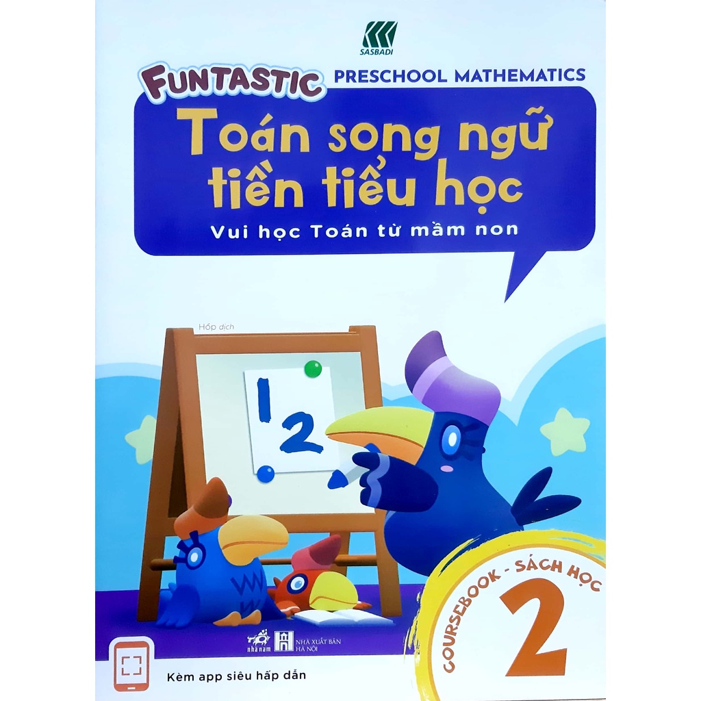 Sách - Combo Toán Song Ngữ Tiền Tiểu Học 2 (Bộ 2 Cuốn)