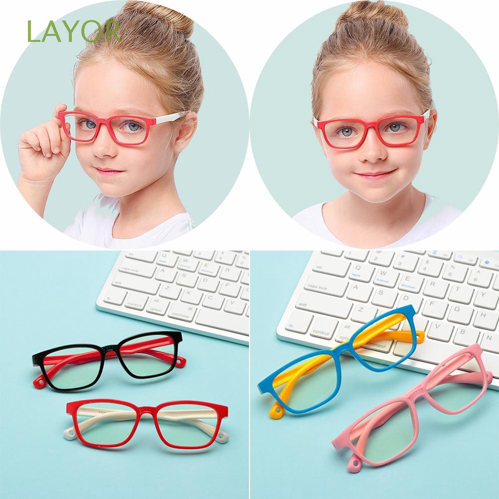 Kính mắt gọng silicon tiện dụng độc đáo cho bé trai và bé gái