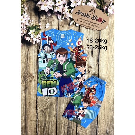 Bộ ba lỗ thun lạnh siêu nhân
