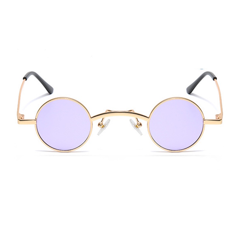Kính Mát Gọng Tròn Nhỏ Phân Cực Phong Cách Hippy Cổ Điển Cho Nam Và Nữ JP5