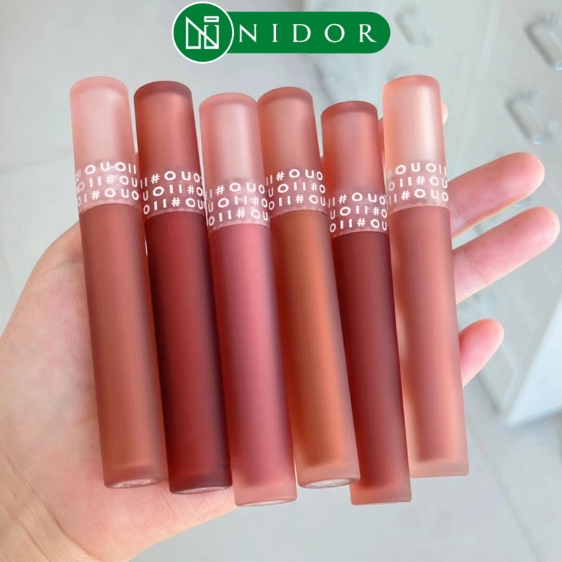 Son Kem Nhung OUOII Feather Gauzy Liquid Lipstick