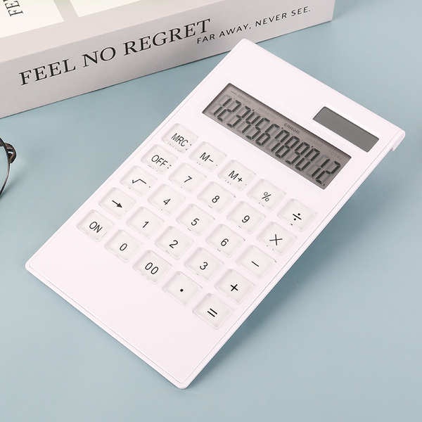Máy Tính 12 Phím Sử Dụng Năng Lượng Mặt Trời Qiying
