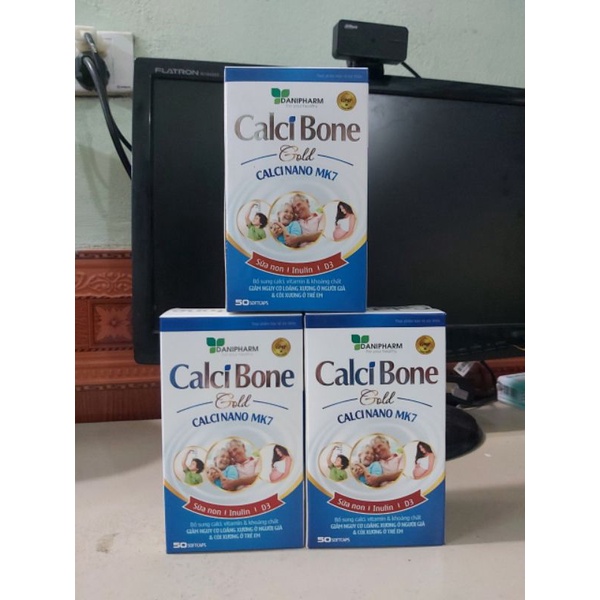 CALCI BONE GOLDbổ sung calci giảm nguy cơ loãng xương người lớn và còi