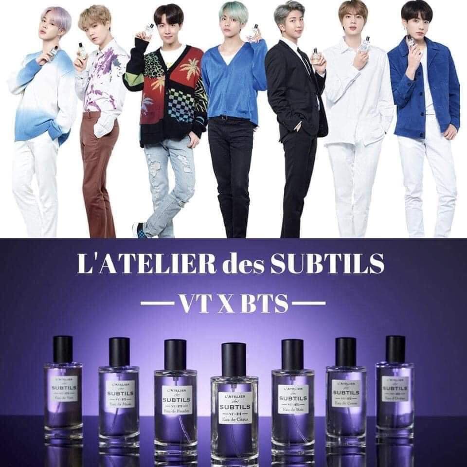Nước hoa VT X BTS L'atelier des SUBTILS 50ml - LAMII BEAUTY