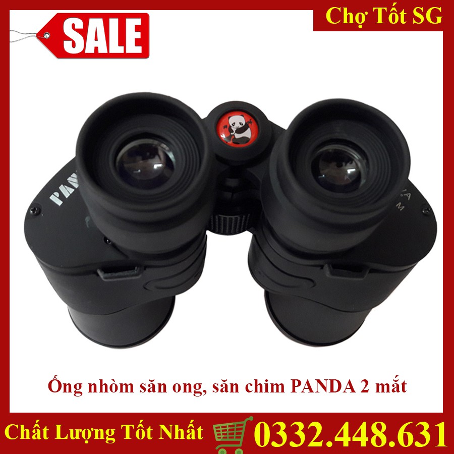 Ống Nhòm PANDA (Binnocular) 2 Mắt, Ống Nhòm Quân Đội, Dã Ngoại, Du Lịch Ngắm Cảnh Rõ Nét