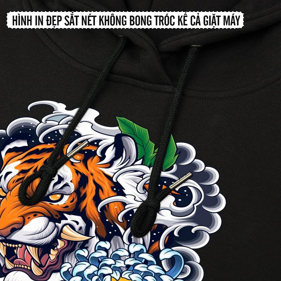 Áo Khoác Có Mũ Trogng Đầu Hình Cọp Tiger Tattoo Style 2022 Hoodie Unisex Nam Và Nữ Đủ Size BB1340