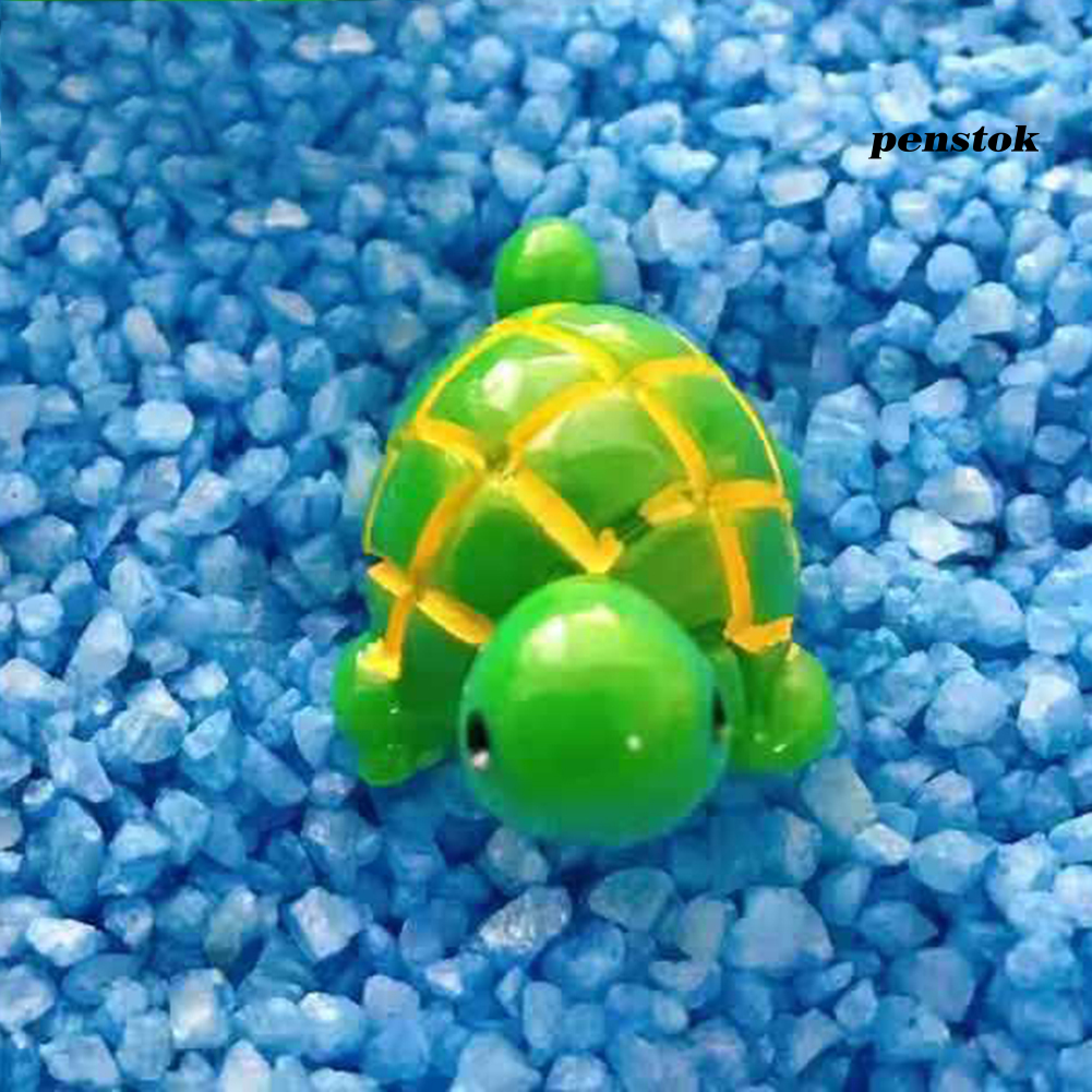 Tượng chú rùa nhân tạo chất liệu nhựa resin thân thiện với môi trường dùng trang trí tiểu cảnh DIY
