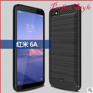 Ốp lưng siêu mềm chống vân tay cho Xiaomi Redmi 6A Redmi 6 ( đen )