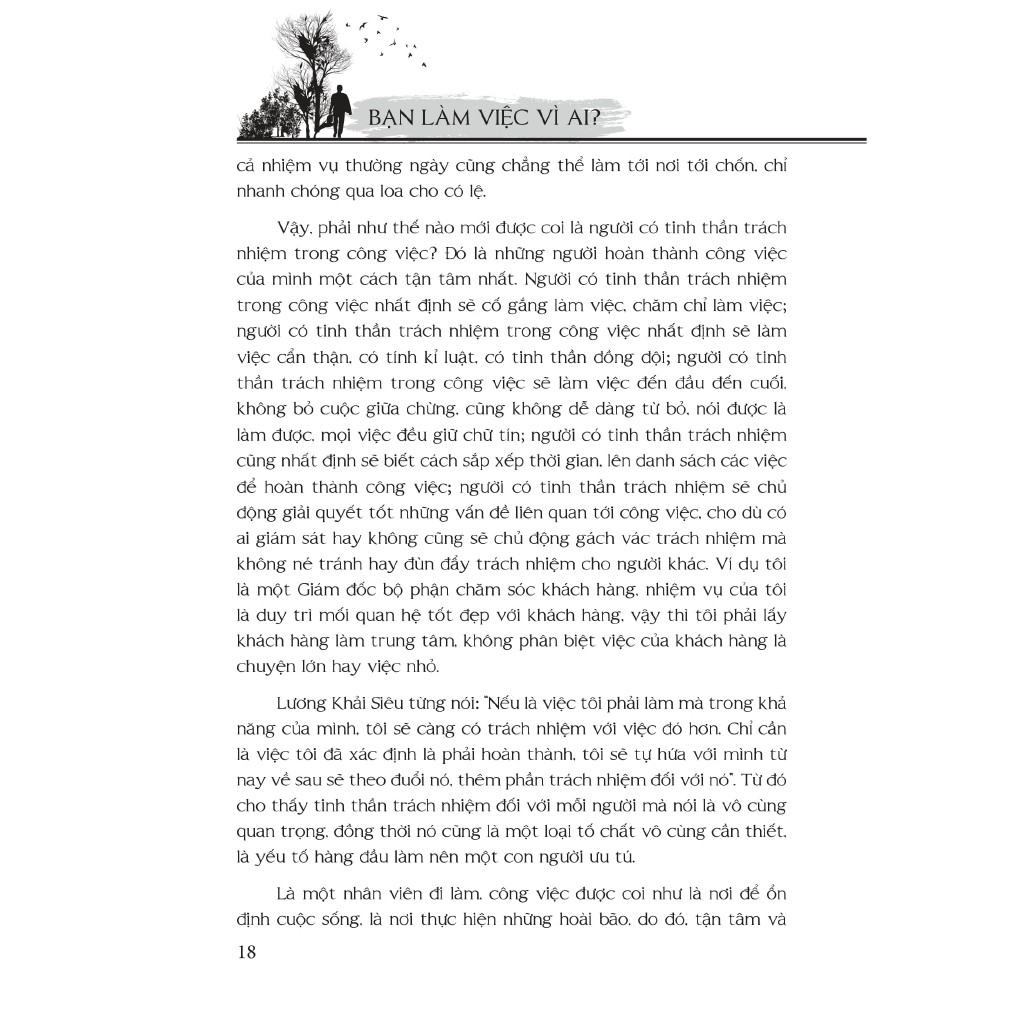 Sách - Bạn Làm Việc Vì Ai (Bìa Cứng) [ Minh Long]