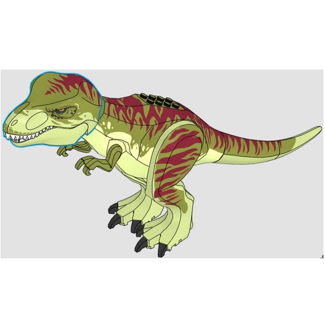 Đồ Chơi Chính Hãng Nhân Vật Dinosaur Tyrannosaurus Rex with Olive Green
