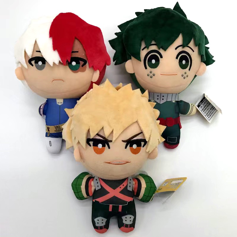 Thú Nhồi Bông Mềm Hình My Hero Academia Midoriya Izuku Bakugou Katsuki Todoroki Shoto 16&26cm Dễ Thương Làm Quà Tặng Sinh Nhật Cho Bé