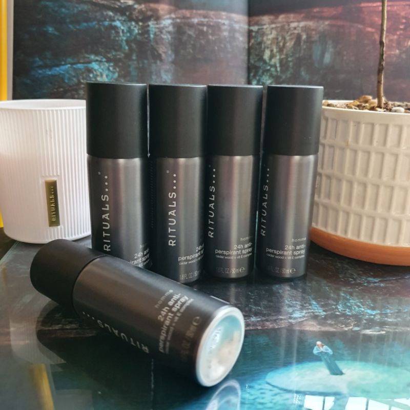 Chai xịt khử mùi và thơm body Nam samurai từ rituals