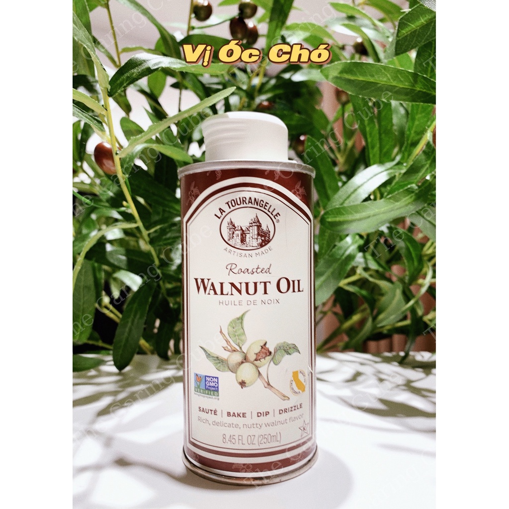 Dầu quả óc chó La Tourangelle Walnut Oil 250ml - The Caring Cube