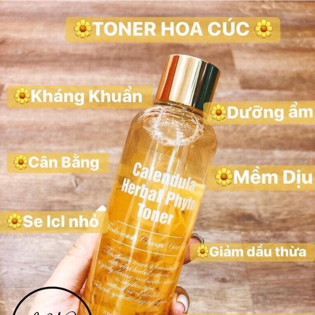 Nước hoa hồng Calendula Herbal Phyto SNO