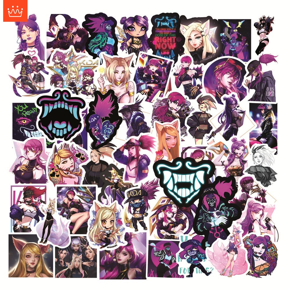 J· Bộ Hình Dán Chống Thấm kDA, 50 tờ/bộ