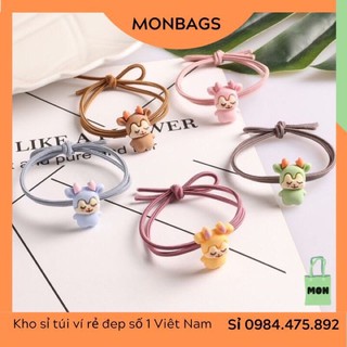 Dây Buộc Tóc Tuần Lộc Xinh Rẻ Buộc Tóc Đeo Tay
