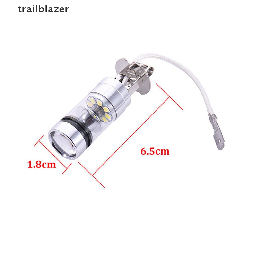 Đèn Pha LED Phá Sương Mù 100W H3 12 / 24V Chuyên Dụng Cho Xe Hơi