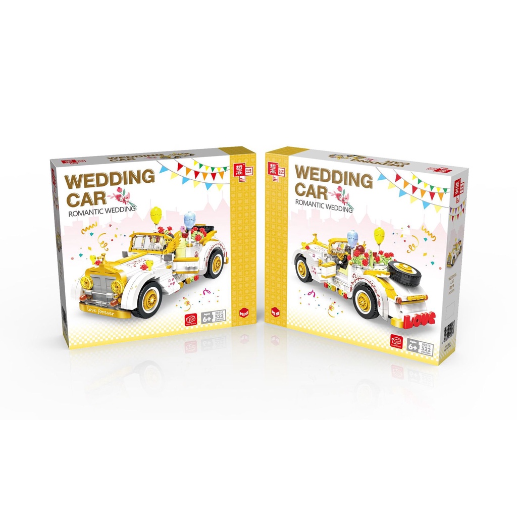 Đồ Chơi Lắp Ráp Đồ trang trí Xe Hơi Mini 00310